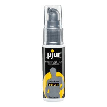 Pjur Superhero Serum 20ml – Innovative Delay Gel for Men, Reduces Sensitivity, Pre-Ejaculation Support
